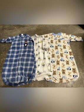 Kids Sleep Sack Lot  - 2 Just One You (6-12 M and 0-9 M) and 1 HB (0-9M)
